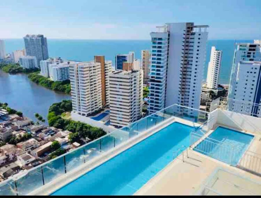 Luxury Apartamento Ubicacion Central Y Piscina. Cartagena Eksteriør billede